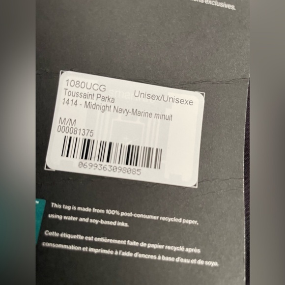 Canada Goose X Union NBA WITH UNION TOUSSAINT PARKA UNISEX MARINE NAVY NWT - Picture 9 of 11